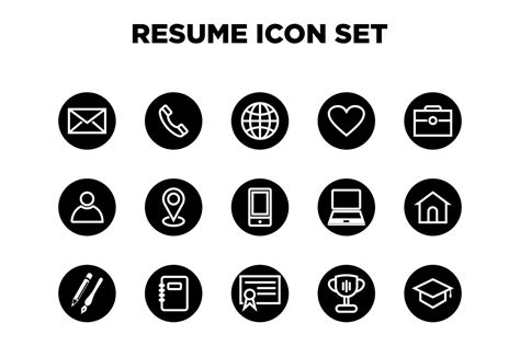cv clipart|Resume Icons, Logos & Symbols [100+ to Download for Free] .
